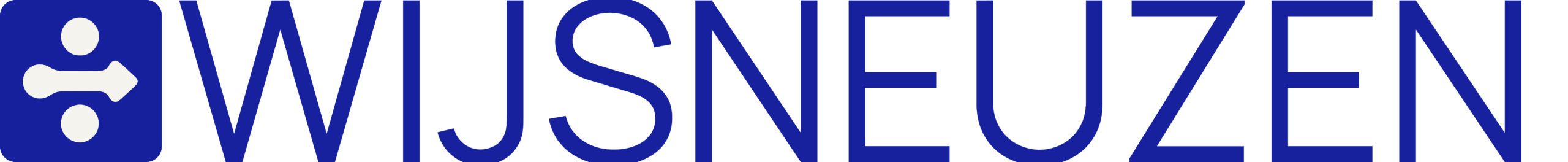 Wijsneuzen logo met letters